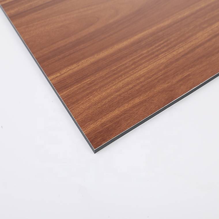 3mm Wooden ACP sheets Aluminum Composite Panel for wall cldding